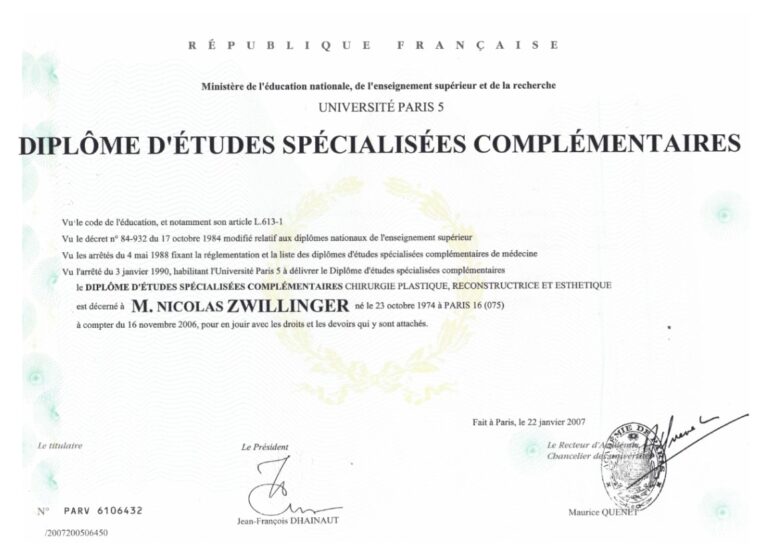 diplome d etudes specialisees
