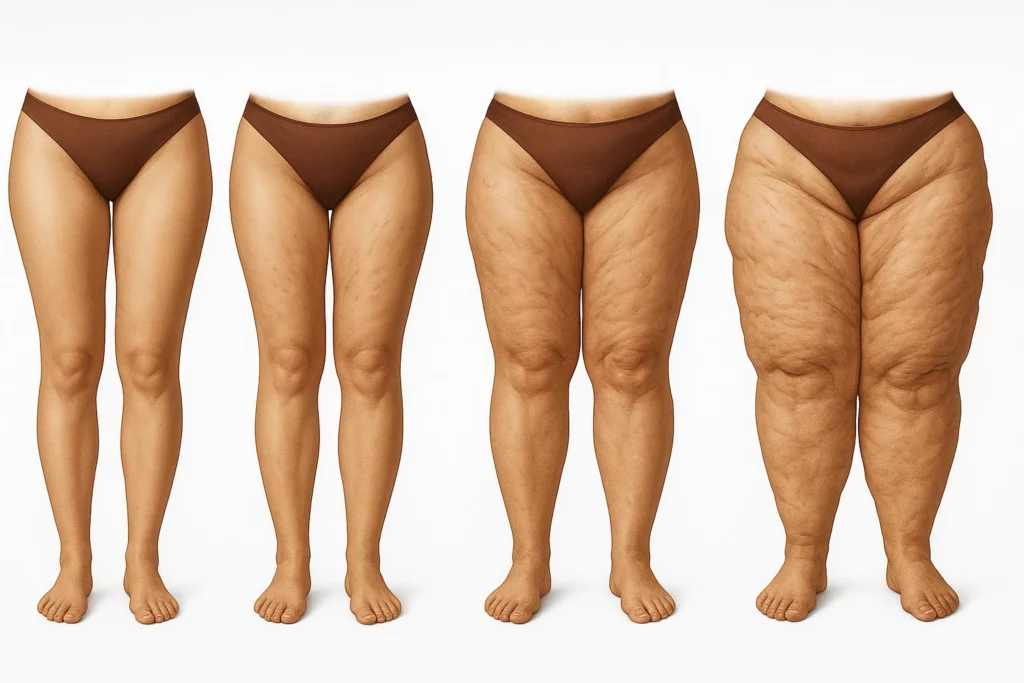 Lipœdème : 5 signes pour reconnaître cette maladie méconnue jambe lipoedème